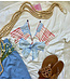 Ariel Red White & Bow Tee