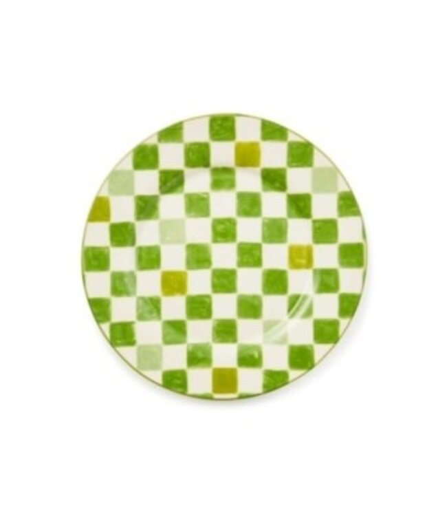 MACKENZIE CHILDS Check Round Platter