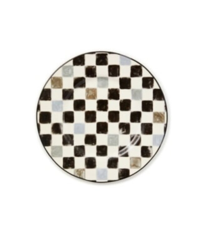 MACKENZIE CHILDS Check Dinner Plate