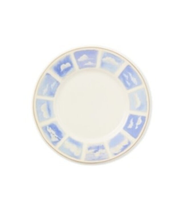 MACKENZIE CHILDS Cloud Watching Dinner Plate