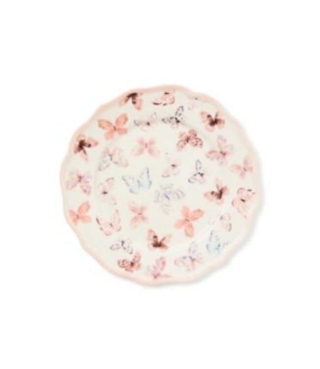 MACKENZIE CHILDS Butterfly Hill Dinner Plate