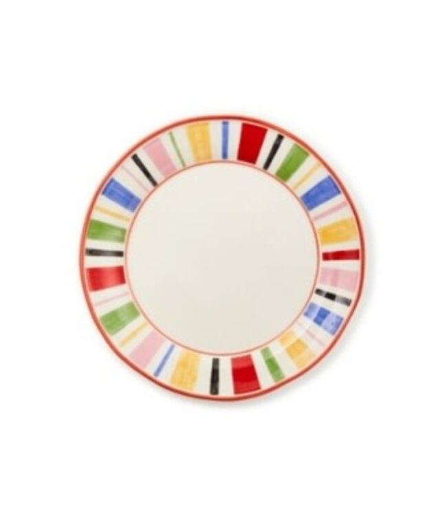 MACKENZIE CHILDS Day at the Fair Dinner Plate