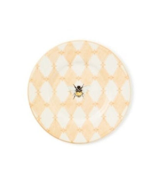 MACKENZIE CHILDS Queen Bee Salad Plate