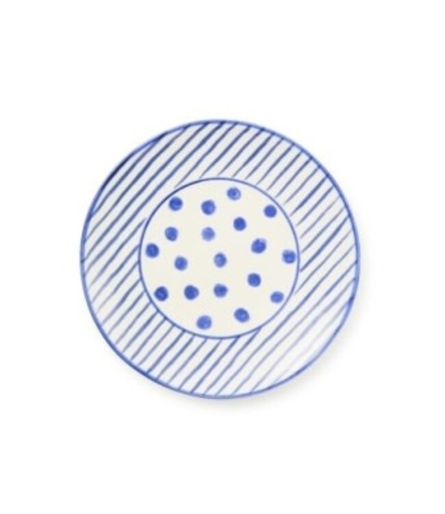 MACKENZIE CHILDS Go Fish Salad Plate