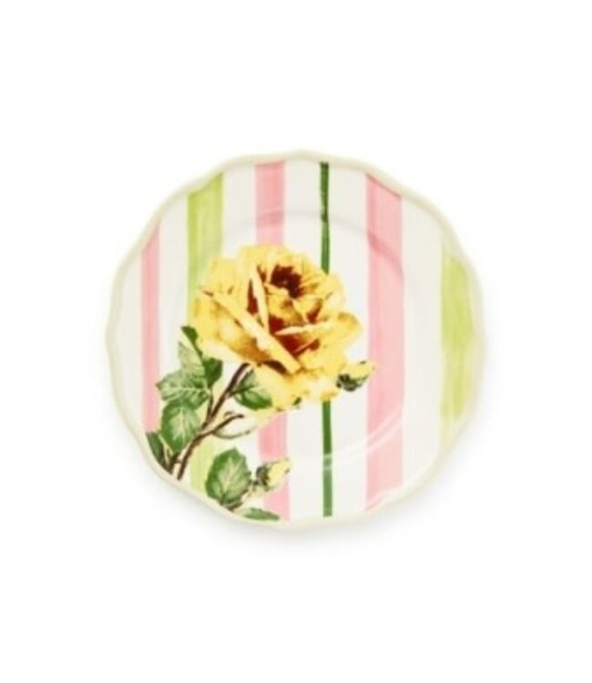 MACKENZIE CHILDS Garden Gala Salad Plate