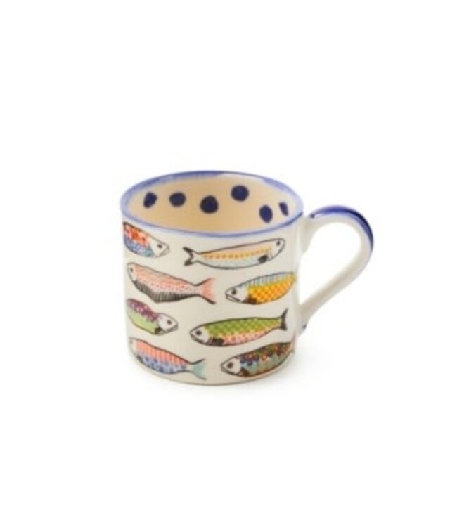 MACKENZIE CHILDS Go Fish Mug