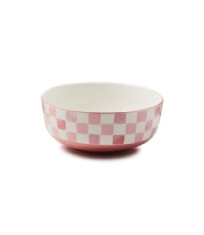 MACKENZIE CHILDS Check Serving Bowl