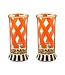 MACKENZIE CHILDS Maypole Highball Glass - Sold Individually