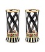 MACKENZIE CHILDS Maypole Highball Glass - Sold Individually