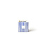 HAPPY EVERYTHING Indigo Skinny Stripe Medium Mini Nesting Cube