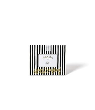 HAPPY EVERYTHING Black Stripe 11" Frame