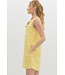 Eliana 3D Floral Appliqué Sleeveless Pullover Mini Dress