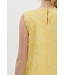 Eliana 3D Floral Appliqué Sleeveless Pullover Mini Dress
