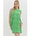 Eliana 3D Floral Appliqué Sleeveless Pullover Mini Dress