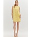 Eliana 3D Floral Appliqué Sleeveless Pullover Mini Dress