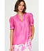 Savannah Half Sleeve Ruffled Detail Blouse