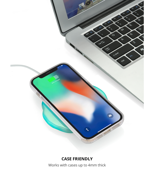 Wireless Charger Crystal Holographic