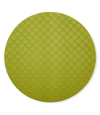 MACKENZIE CHILDS Check Faux Leather Placemat