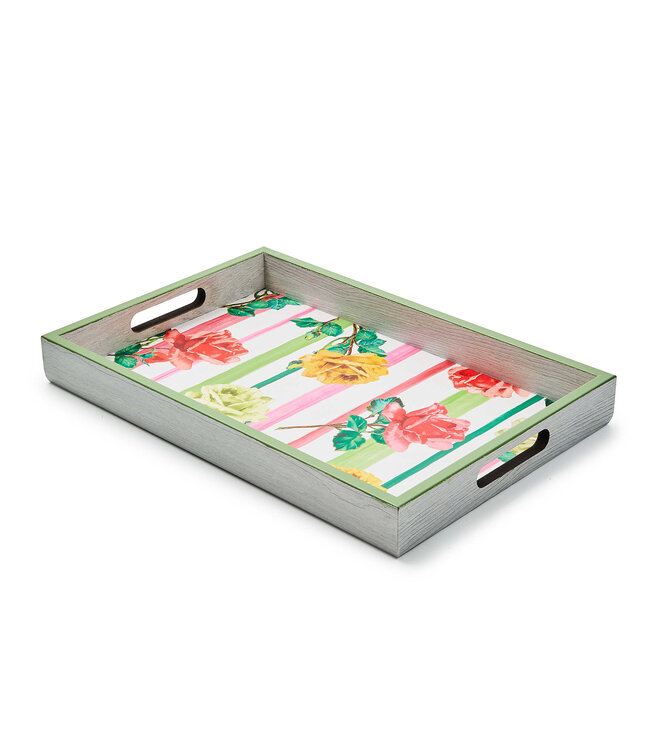 MACKENZIE CHILDS Garden Gala Tray