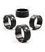 MACKENZIE CHILDS Check Napkin Rings - Sold as Set