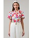 Yani Floral Barcy Smocked Top