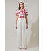 Yani Floral Barcy Smocked Top