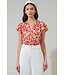 Joly Floral Hessa Ruffle Blouse