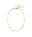 SUSAN SHAW Basic Paperclip Chain Necklace - Medium