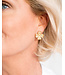 SUSAN SHAW Dogwood Flower Stud Earrings