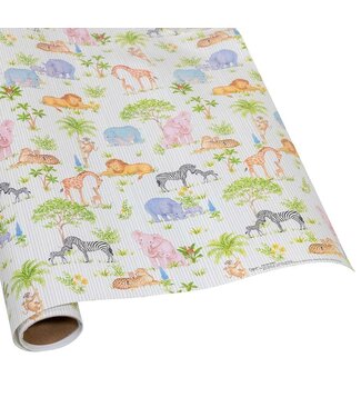 Safari Baby Gift Wrapping Paper