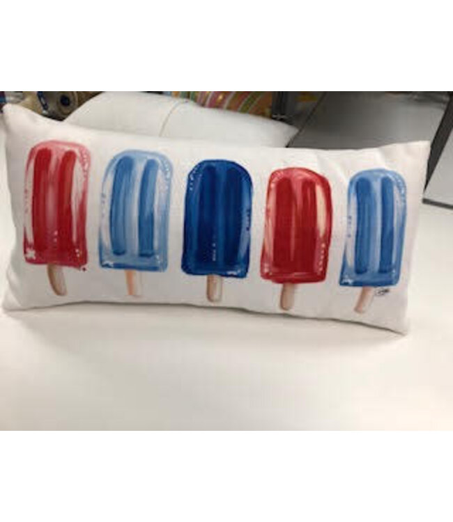 USA Popsicles Lumbar Pillow