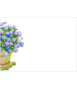 Potted Hydrangeas Adhesive Labels - Pkg of 12