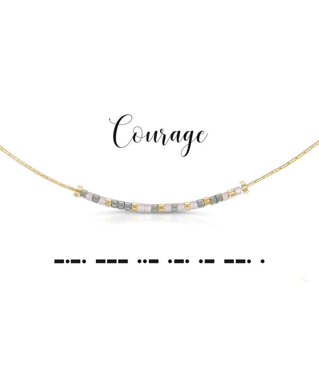 DOT & DASH Courage Necklace