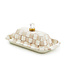 MACKENZIE CHILDS Mocha Check Butter Box