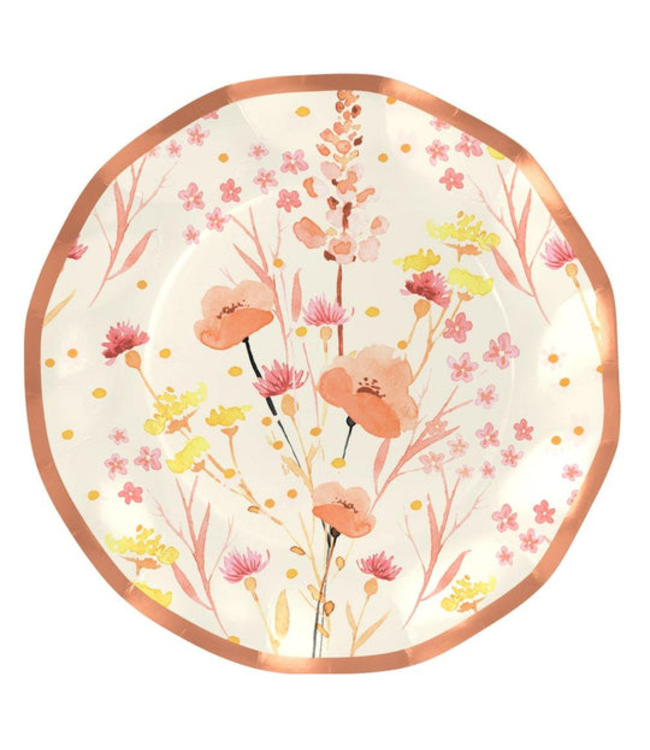Wavy Dinner Plate Wildflower