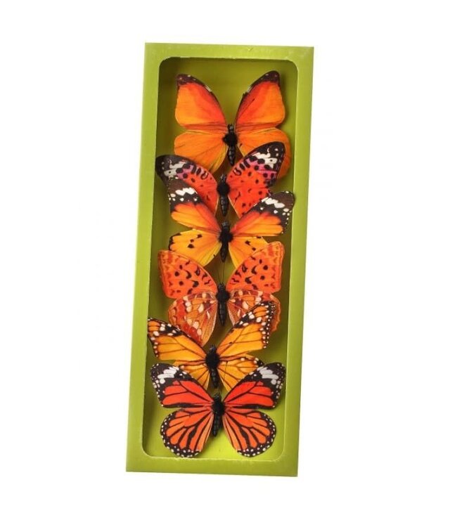 4.25" Fabric Butterfly