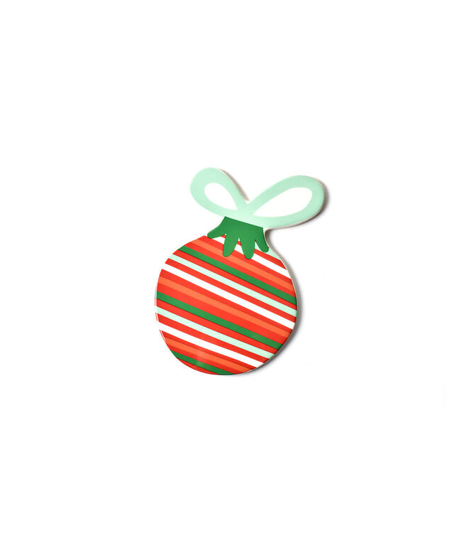HAPPY EVERYTHING Striped Ornament Big Attachment