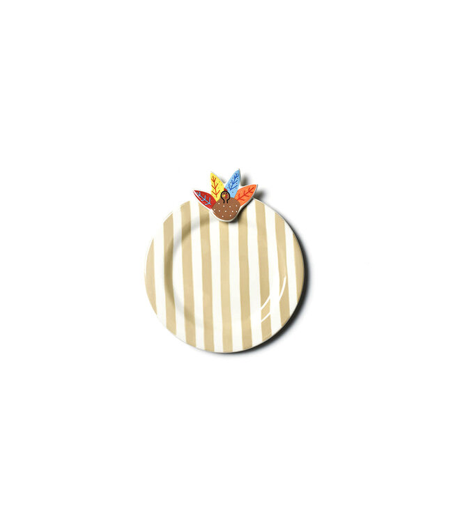 HAPPY EVERYTHING Turkey Embellishment Plate