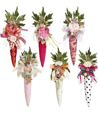 MARK ROBERTS 10" Jeweled Carrots- SOLD INDIVIDUALLY