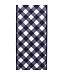 Gingham Diagonal Twill Wired Edge
