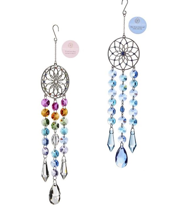 Dream Catcher Prism Ornament