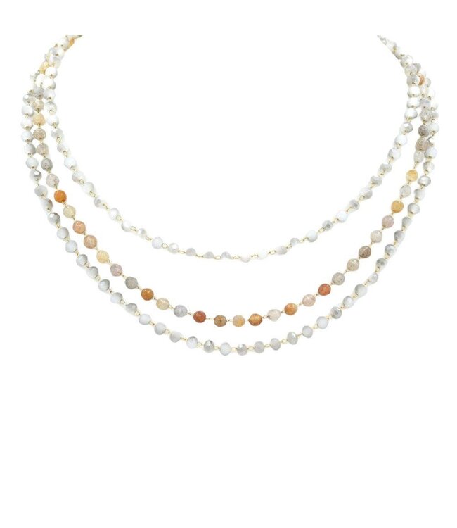 Beaded Layered Necklace