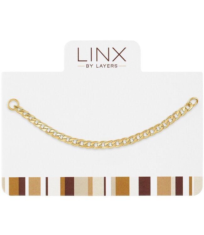 Gold Figaro Chain LINX Add-on
