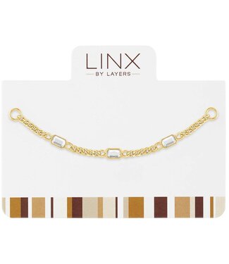 Gold Chunky Chain Solitaire LINX Add-on