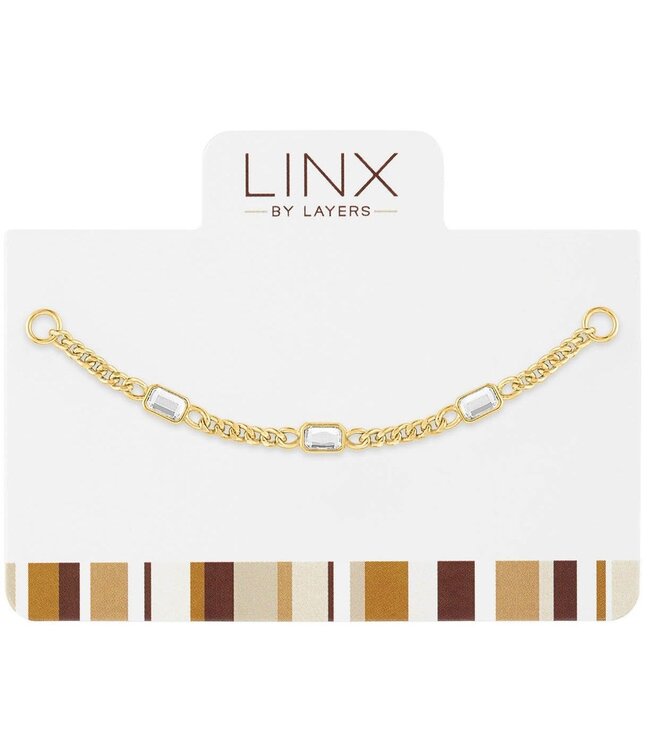 Gold Chunky Chain Solitaire LINX Add-on