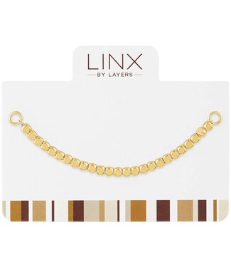 Gold Cube Beaded LINX Add-on