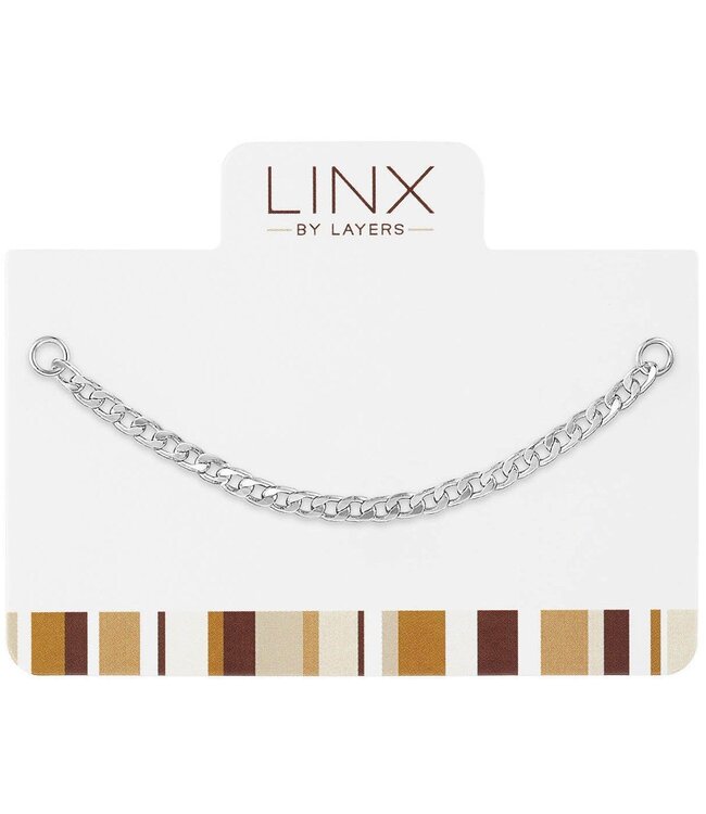 Silver Figaro Chain LINX Add-on