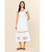 Marie Cutout Embroidery Top