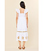Marie Cutout Embroidery Top