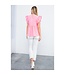 Jane Embroidered Flutter Sleeve Top